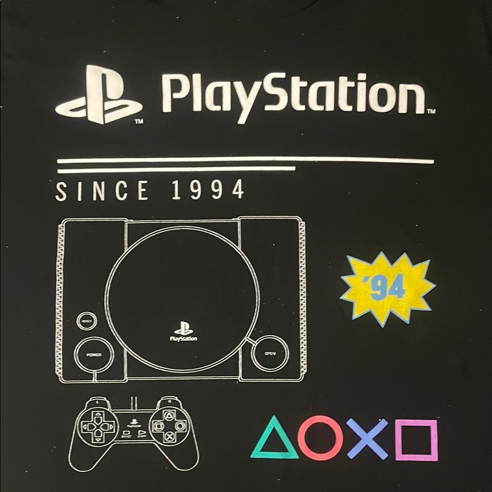 Sony PlayStation Black Graphic Tee - Picture 2 of 5